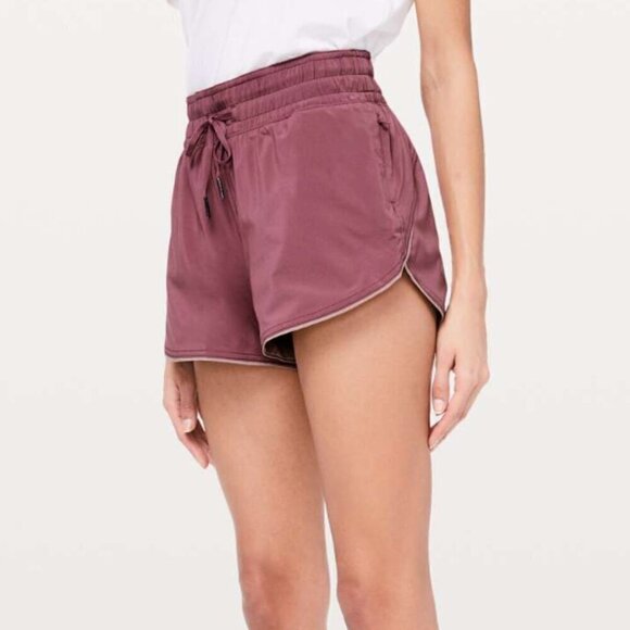 Lululemon Choose A Side Short *3" Misty Merlot / Copper Coil - Picture 6 of 6